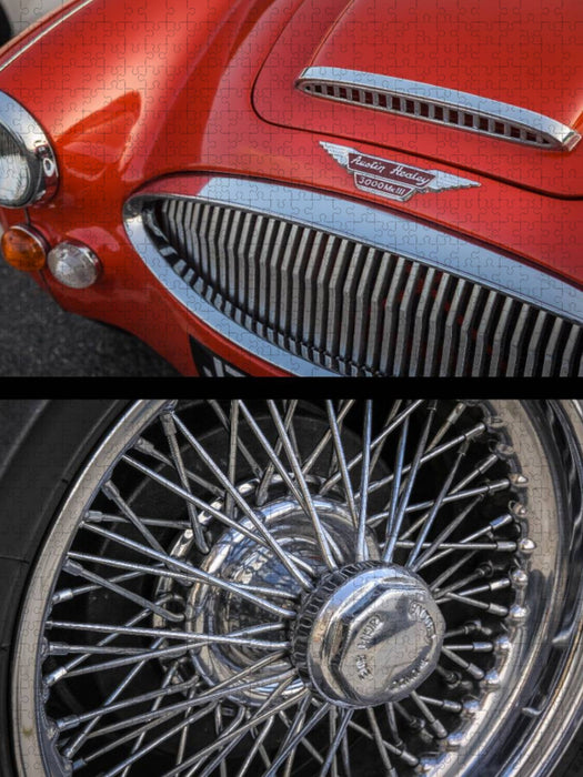 Austin Healey Mk III (1963-1968) Oldtimer - CALVENDO Foto-Puzzle'