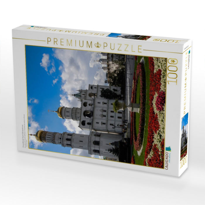 Ensemble der Kreml-Glockentürme - CALVENDO Foto-Puzzle'