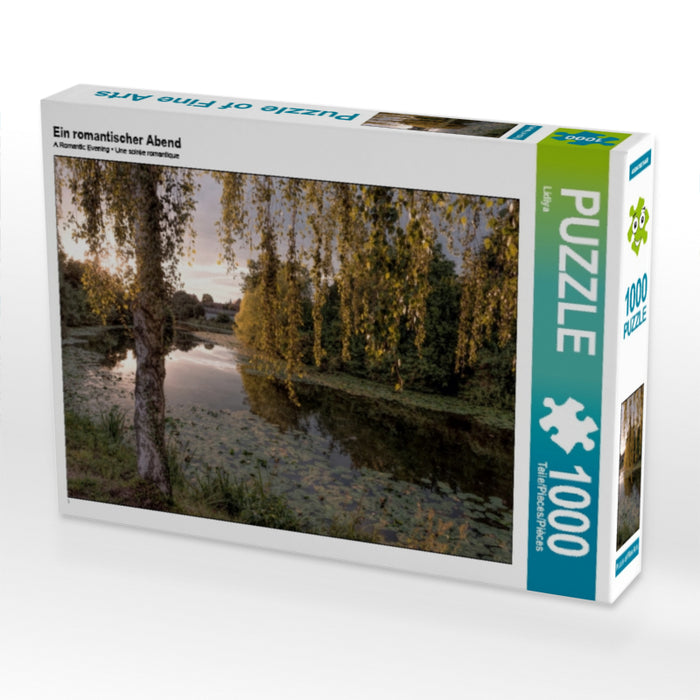 Ein romantischer Abend 1000 Teile Puzzle quer - CALVENDO Foto-Puzzle'
