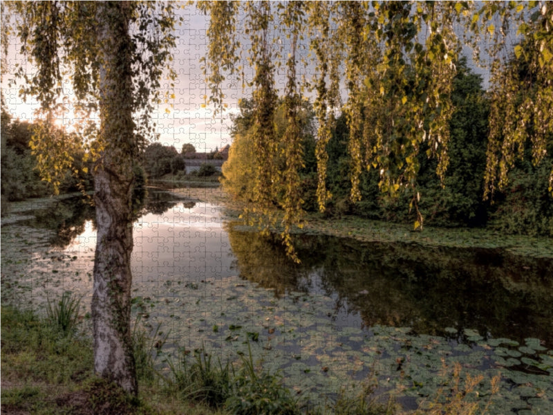 Ein romantischer Abend 1000 Teile Puzzle quer - CALVENDO Foto-Puzzle'