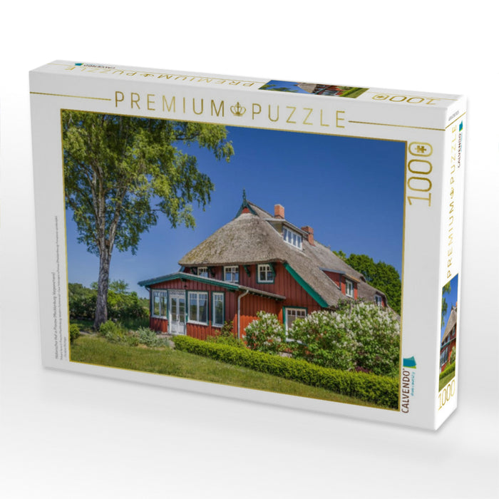 Historischer Hof in Prerow (Mecklenburg-Vorpommern) - CALVENDO Foto-Puzzle'