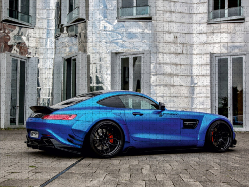 MERCEDES GT/GTs PD800GT Widebody 1000 Teile Puzzle quer - CALVENDO Foto-Puzzle'