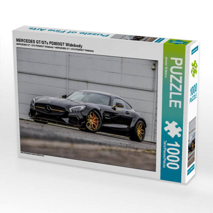 MERCEDES GT/GTs PD800GT Widebody 1000 Teile Puzzle quer - CALVENDO Foto-Puzzle'