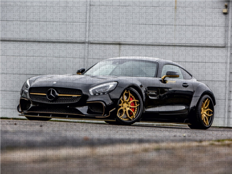 MERCEDES GT/GTs PD800GT Widebody 1000 Teile Puzzle quer - CALVENDO Foto-Puzzle'