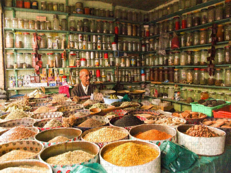 Orientalisches Freiluft-Gewürzmuseum - CALVENDO Foto-Puzzle'