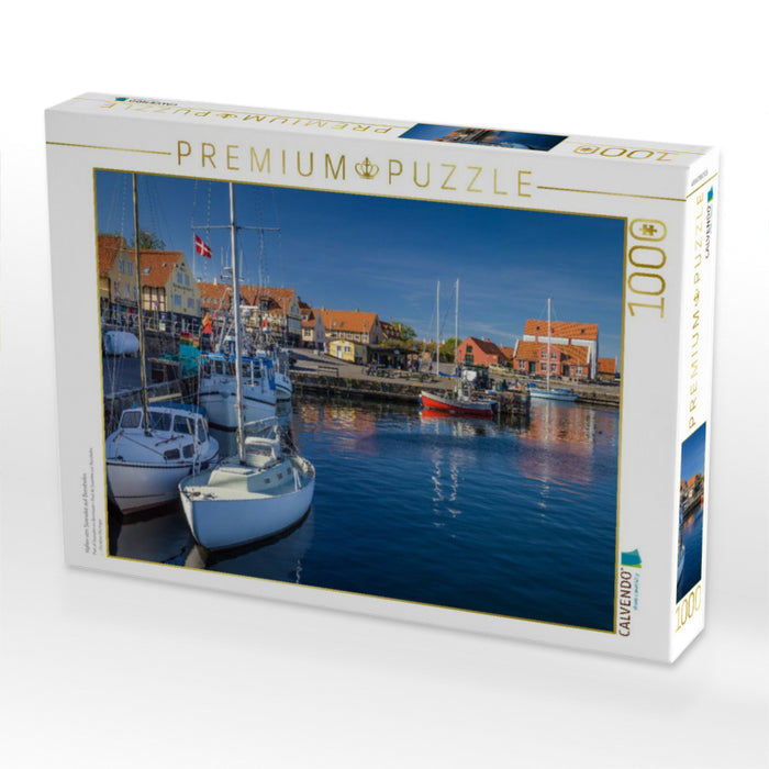 Hafen von Svaneke auf Bornholm - CALVENDO Foto-Puzzle'
