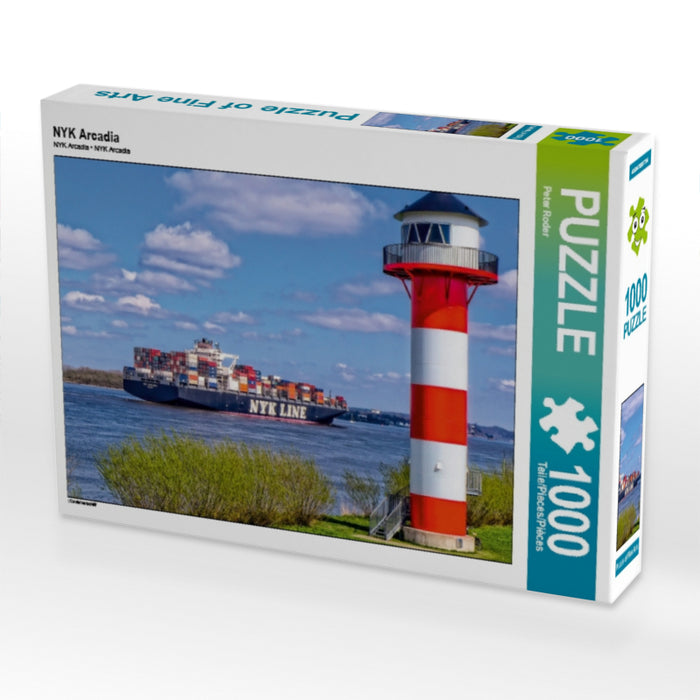 NYK Arcadia 1000 Teile Puzzle quer - CALVENDO Foto-Puzzle'
