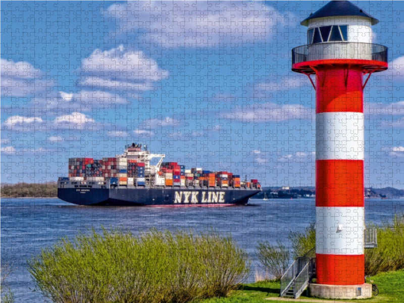 NYK Arcadia 1000 Teile Puzzle quer - CALVENDO Foto-Puzzle'