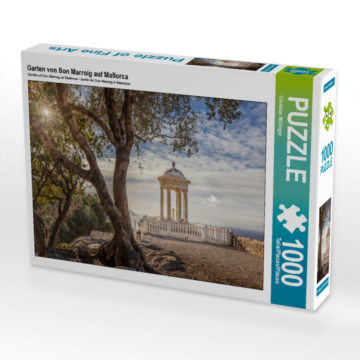 Garten von Son Marroig auf Mallorca 2000 Teile Puzzle quer - CALVENDO Foto-Puzzle'