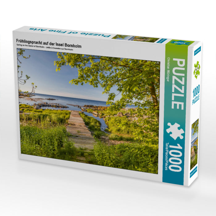 Spring splendor on the island of Bornholm - CALVENDO photo puzzle 