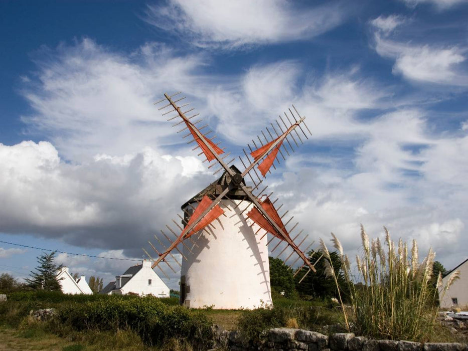 Erdeven - Moulin de Narbon - CALVENDO Foto-Puzzle'