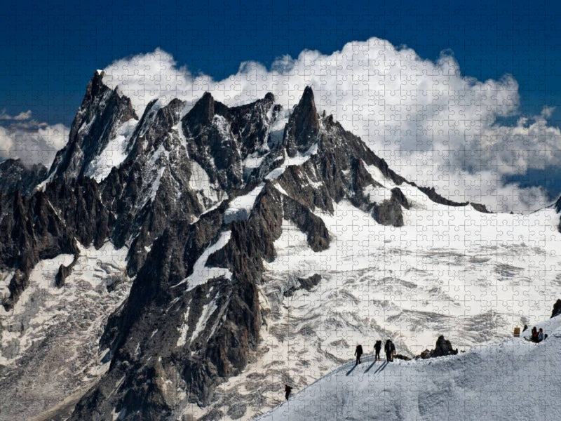 Mont Blanc Massif - CALVENDO Foto-Puzzle'