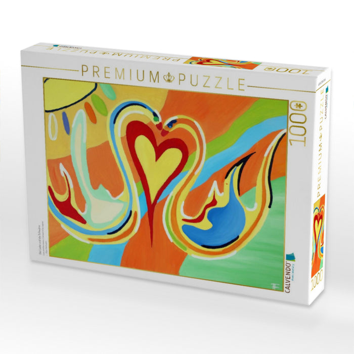 Die Liebe und die Schwäne - CALVENDO Foto-Puzzle'