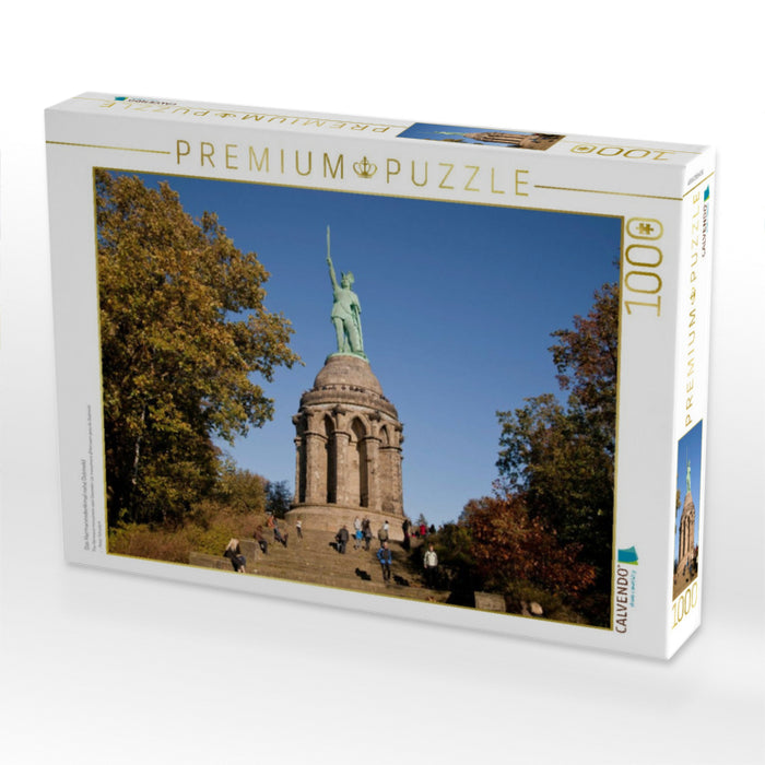Das Hermannsdenkmal nahe Detmold - CALVENDO Foto-Puzzle'