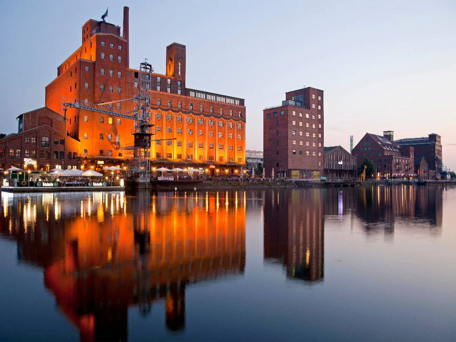 Innenhafen Duisburg - CALVENDO Foto-Puzzle'