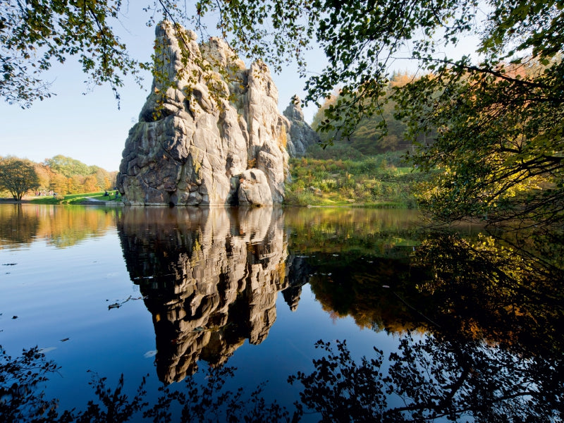 Die Externsteine im im Teutoburger Wald, Horn-Bad Meinberg 1000 Teile Puzzle quer - CALVENDO Foto-Puzzle'