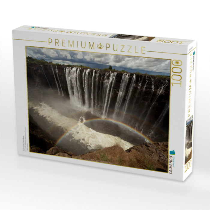 Victoriafälle, Simbabwe - CALVENDO Foto-Puzzle'
