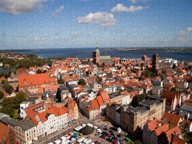 Hansestadt Stralsund - CALVENDO Foto-Puzzle'
