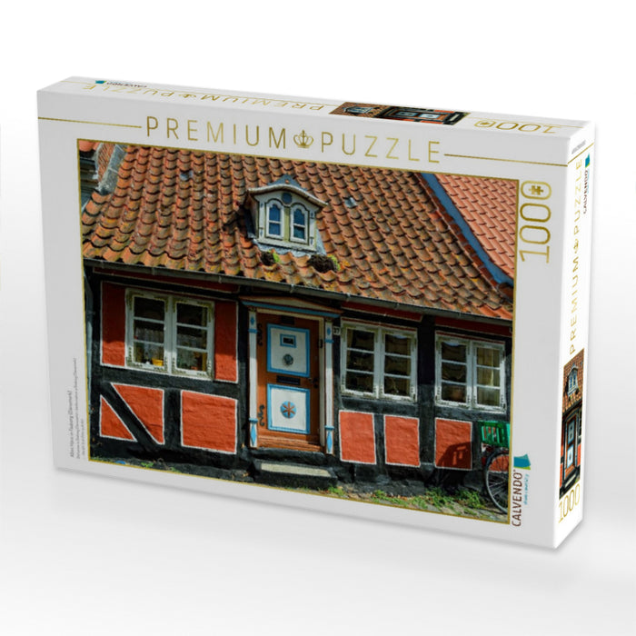 Altes Haus in Faaborg (Dänemark) - CALVENDO Foto-Puzzle'
