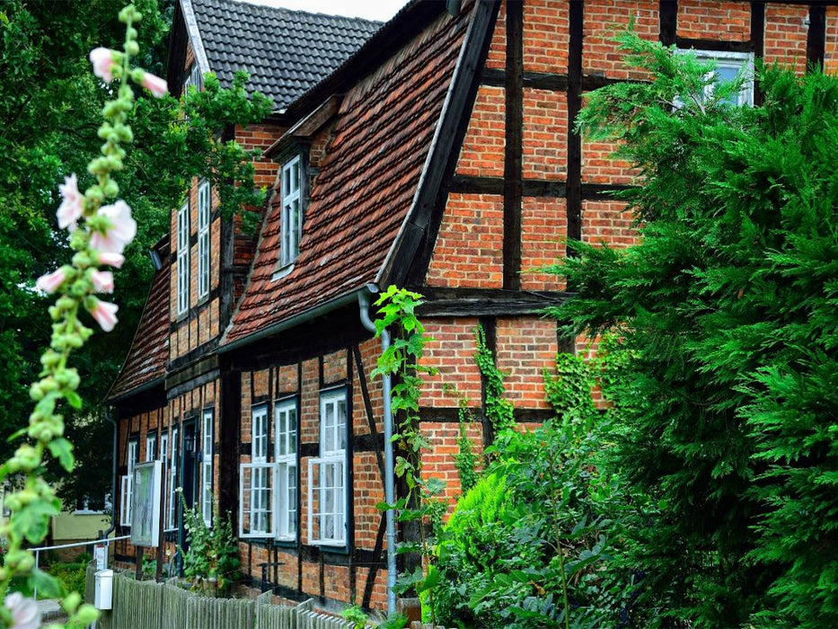 Fachwerk in Mecklenburg Vorpommern - CALVENDO Foto-Puzzle'
