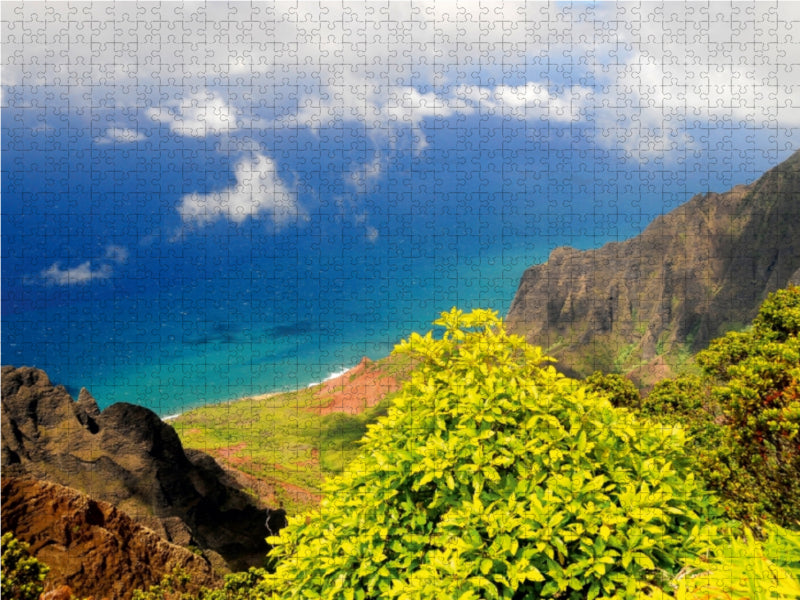 Na Pali Coast 1000 Teile Puzzle quer - CALVENDO Foto-Puzzle'