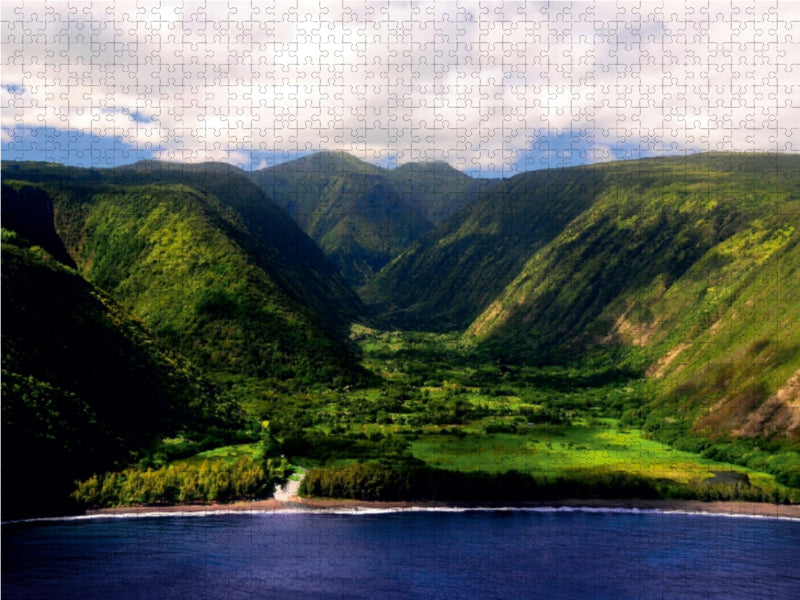Waipio Valley 1000 Teile Puzzle quer - CALVENDO Foto-Puzzle'