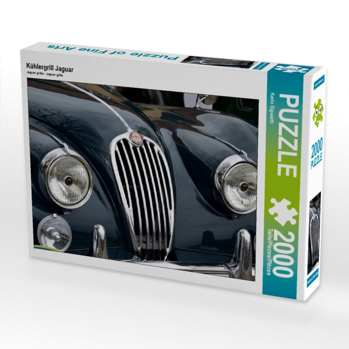 Radiator grille Jaguar - CALVENDO photo puzzle 