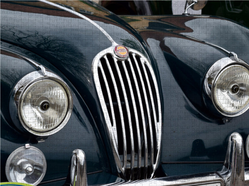 Radiator grille Jaguar - CALVENDO photo puzzle 