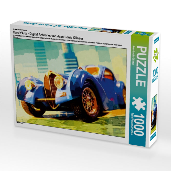 Ein Motiv aus dem Kalender Cars'n'Arts - Digital Artworks von Jean-Louis Glineur 1000 Teile Puzzle quer - CALVENDO Foto-Puzzle'