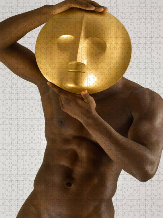 Ein Motiv aus dem Kalender Masquerade - Männliche Aktfotografie - CALVENDO Foto-Puzzle'