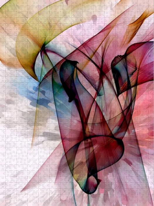 Farbenknall - CALVENDO Foto-Puzzle'