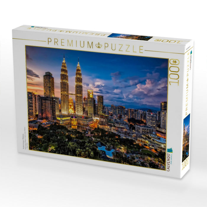 Kuala Lumpur, Malaysia - CALVENDO Foto-Puzzle'