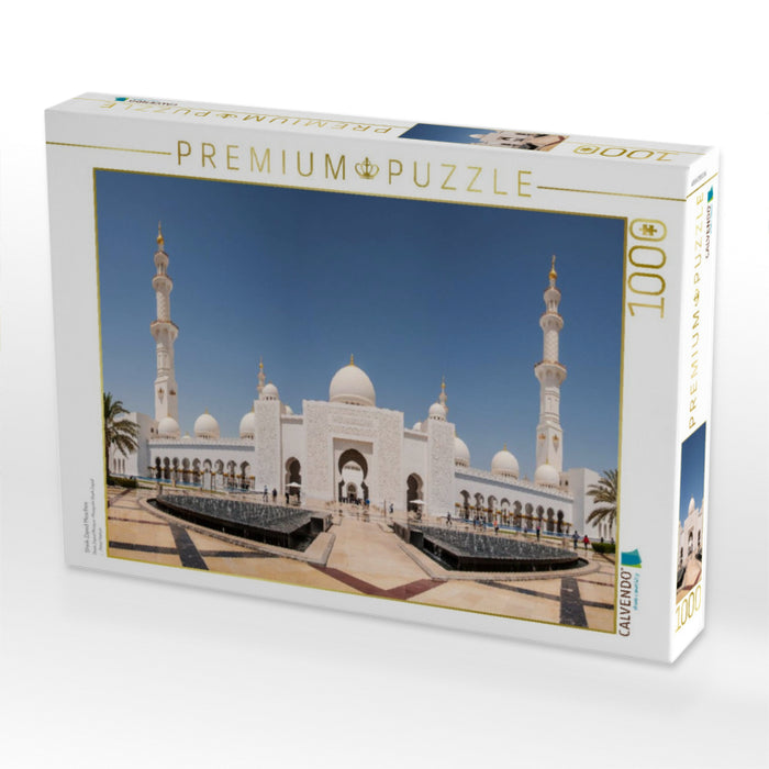 Sheik Zayed Moschee - CALVENDO Foto-Puzzle'
