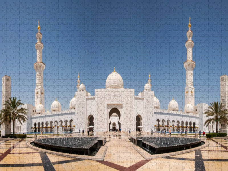 Sheik Zayed Moschee - CALVENDO Foto-Puzzle'