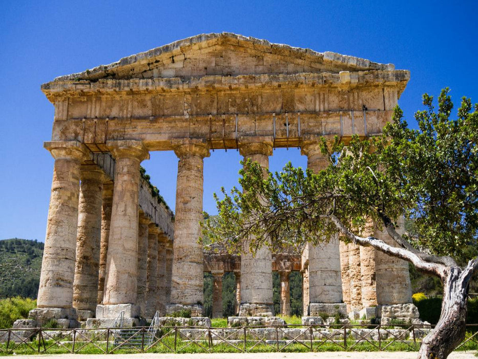 Segesta - Griechischer Tempel - CALVENDO Foto-Puzzle'