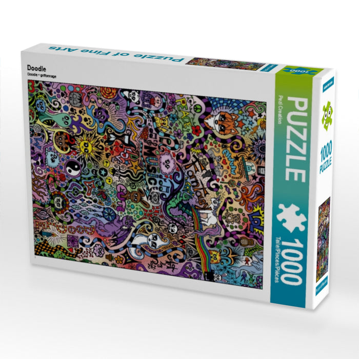 Doodle - Puzzle photo CALVENDO 