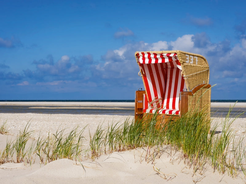 Strandkorb No. 337 1000 Teile Puzzle quer - CALVENDO Foto-Puzzle'