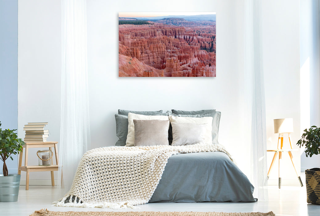 Toile textile haut de gamme Toile textile haut de gamme 120 cm x 80 cm paysage Bryce Canyon, UT 