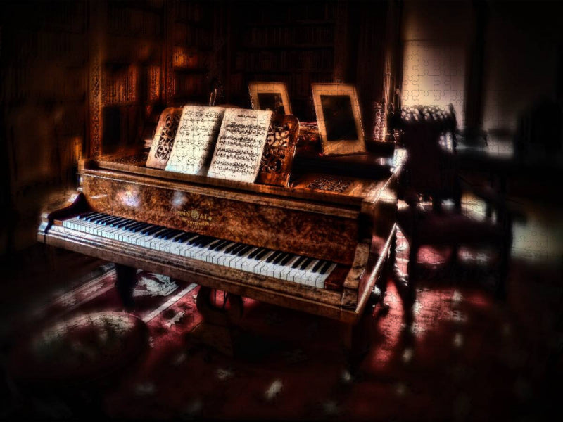 Klavier Solo für zehn Finger - CALVENDO Foto-Puzzle'