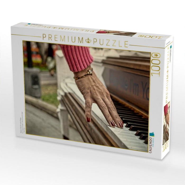 Klavier Solo für zehn Finger - CALVENDO Foto-Puzzle'