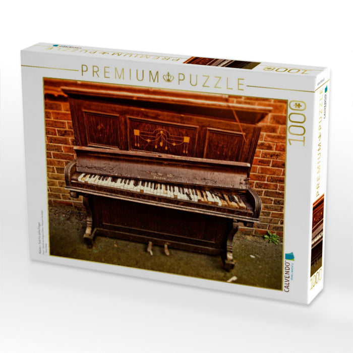 Klavier - Solo für zehn Finger - CALVENDO Foto-Puzzle'