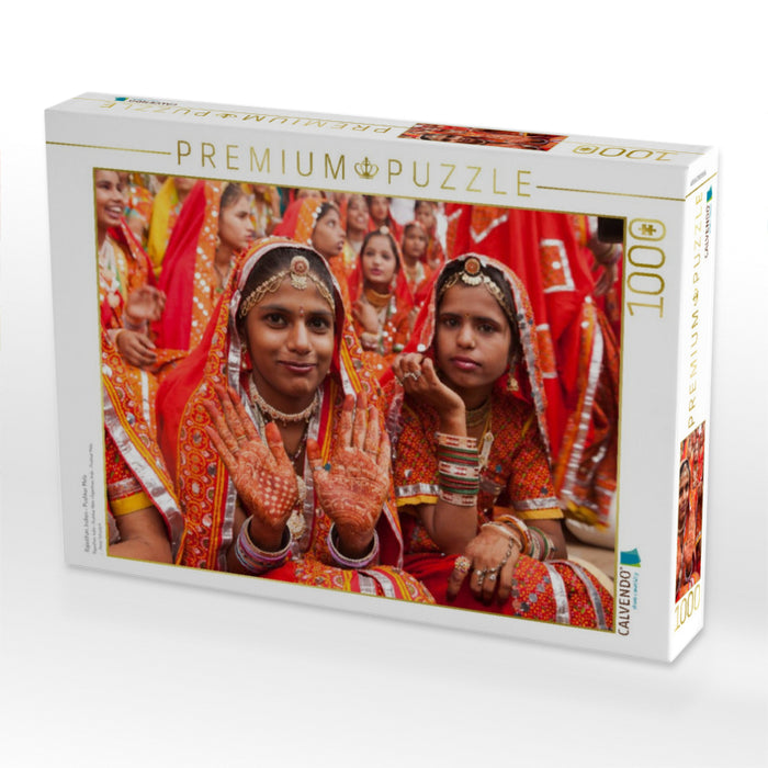 Rajasthan, Indien - Pushkar Mela - CALVENDO Foto-Puzzle'