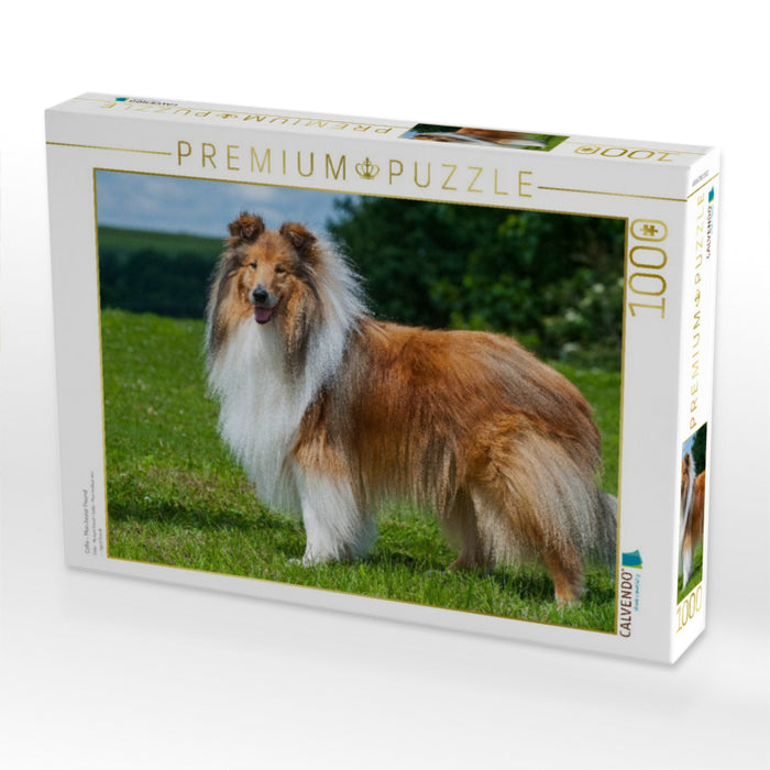 Collie - Mein bester Freund - CALVENDO Foto-Puzzle'
