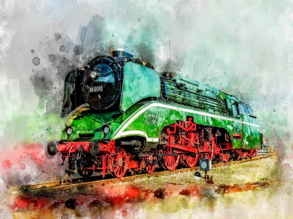 Dampflokomotive - CALVENDO Foto-Puzzle'