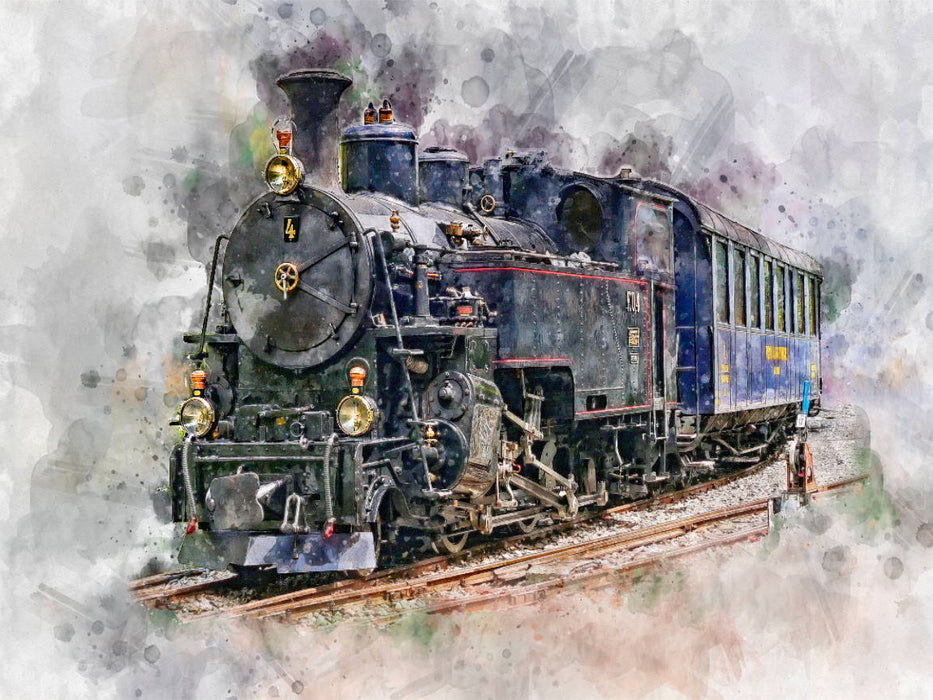 Dampflokomotive - CALVENDO Foto-Puzzle'