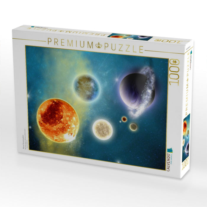 Neues Sonnensystem - CALVENDO Foto-Puzzle'