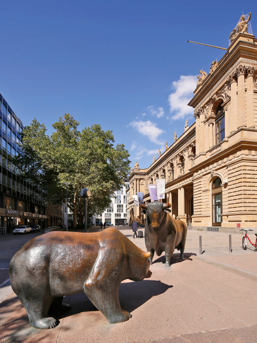 Börse, Bulle und Bär 1000 Teile Puzzle hoch - CALVENDO Foto-Puzzle'