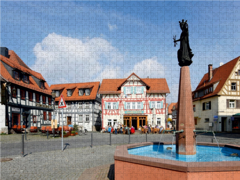 Marketplace - CALVENDO photo puzzle 