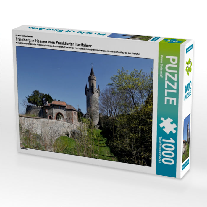 Ein Motiv aus dem Kalender Friedberg in Hessen vom Frankfurter Taxifahrer 1000 Teile Puzzle quer - CALVENDO Foto-Puzzle'