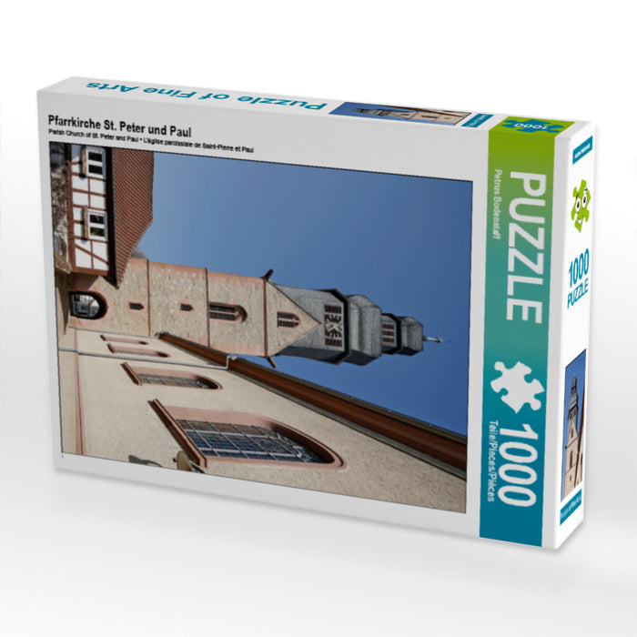 Pfarrkirche St. Peter und Paul 1000 Teile Puzzle hoch - CALVENDO Foto-Puzzle'